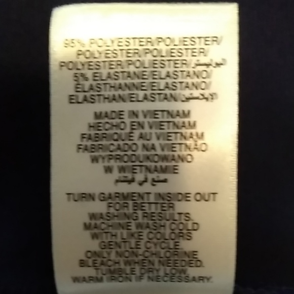 JONES  NY- Navy Jersey Knit Tank - Picture 4 of 8